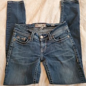 BKE Denim Buckle Jeans Sz 26S Stella Skinny Jeans